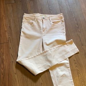 Light pink high rise skinniest